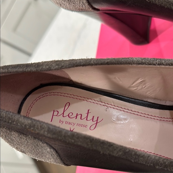 Women's Brown Leather Heels - Picture 5 of 8